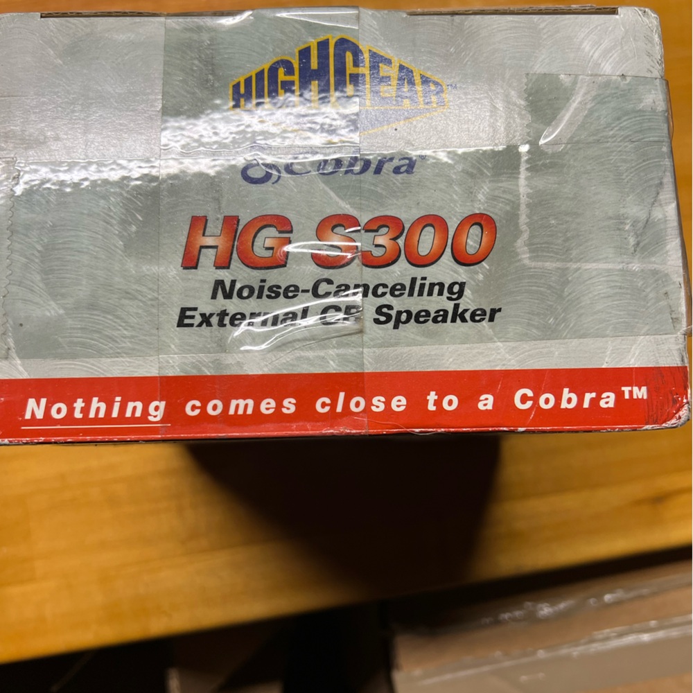 Cobra HG S300 external speaker new
